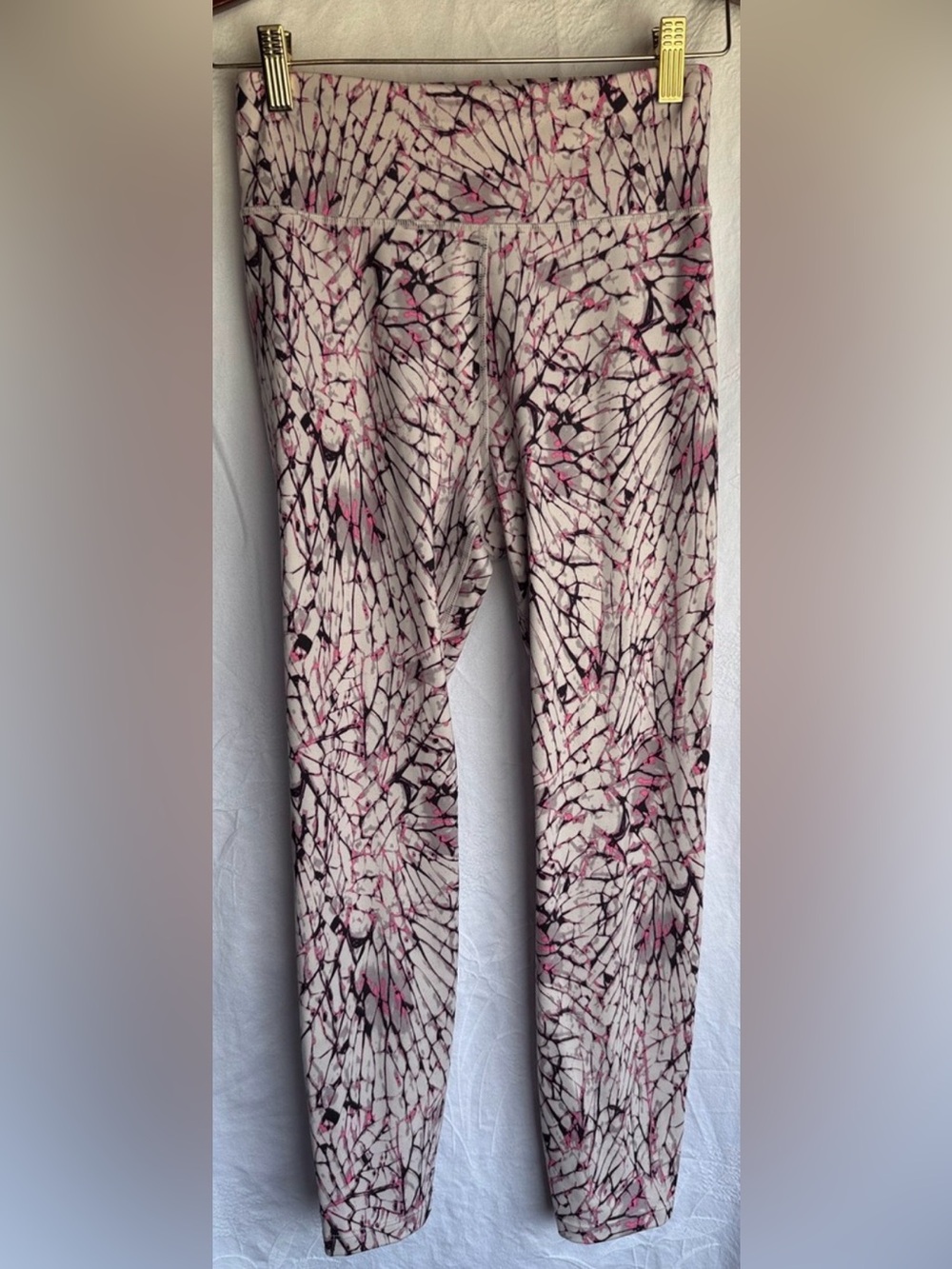 JoyLab Pink Marble Print Active Leggings Small
